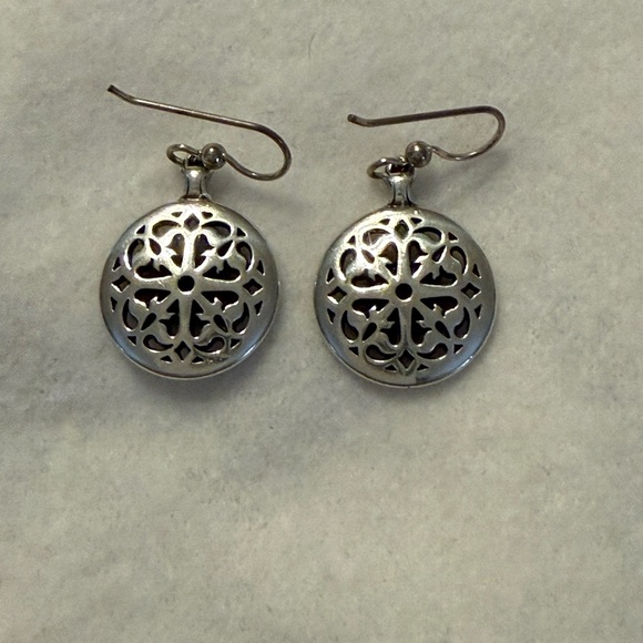Brighton Jewelry - Brighton Elegant Silver Filigree Earrings